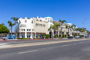 Coronado Beach Resort from the street
