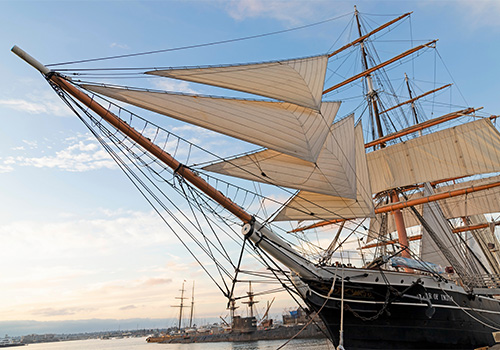 Star of India ship in San Diego