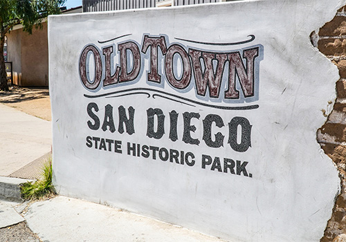 Old Town San Diego sign