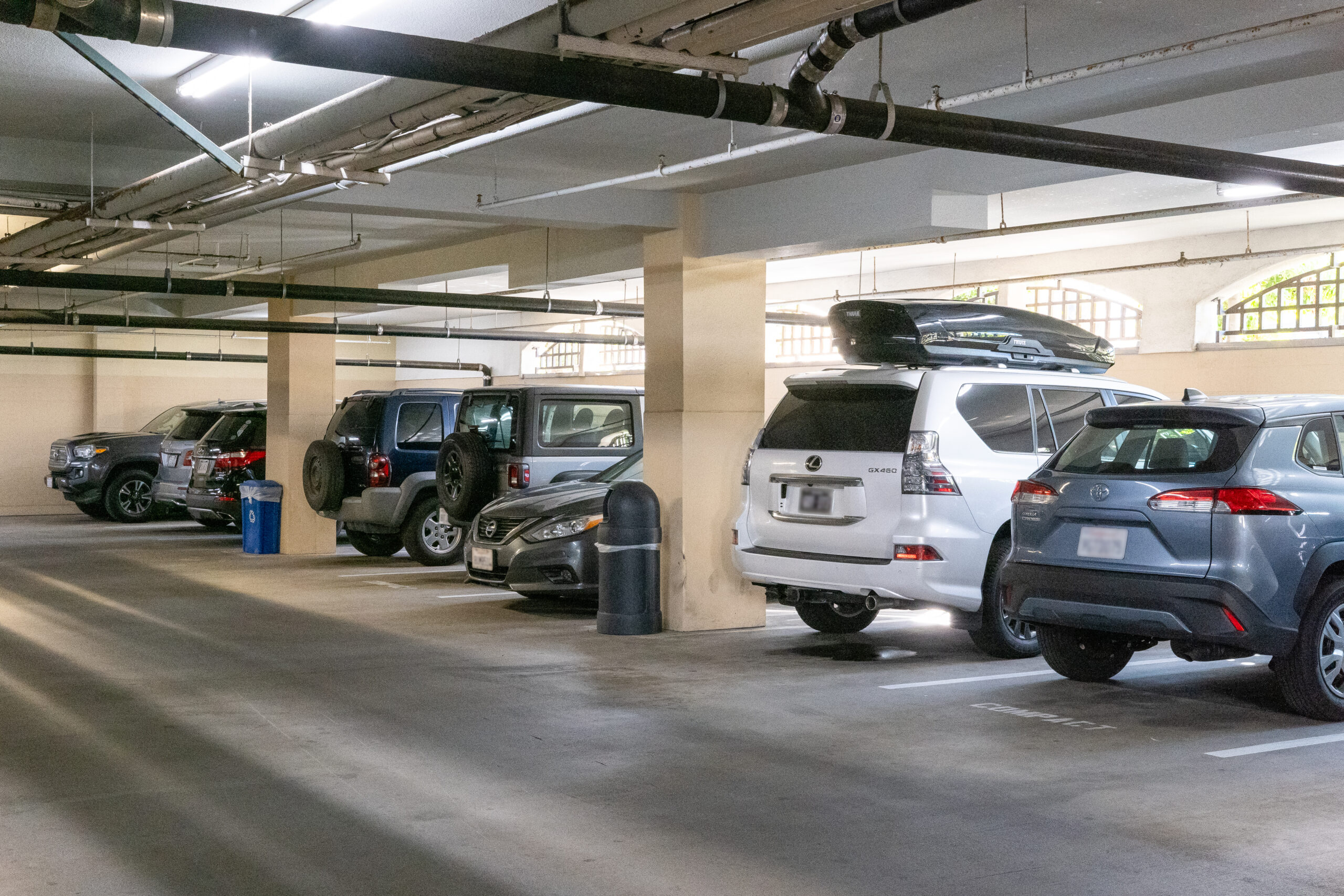 Coronado each Resort underground parking