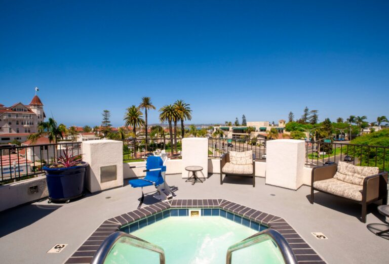 Jacuzzi with a view