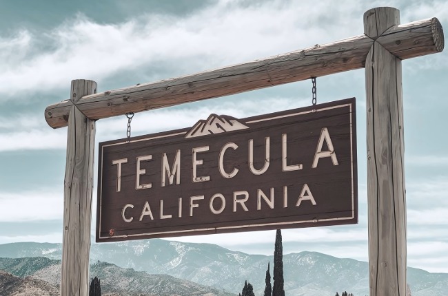 Temecula wine day trip from Coronado scenic drive